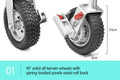 Alko 10 inch Ratchet Trailer Jockey Wheel Caravan Boat