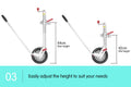 Alko 10 inch Ratchet Trailer Jockey Wheel Caravan Boat