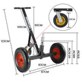 Kartrite Caravan Mover Trailer Dolly 1000lbs Tongue Capacity 3-Wheel