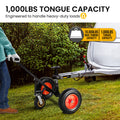 Kartrite Caravan Mover Trailer Dolly 1000lbs Tongue Capacity 3-Wheel