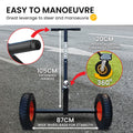 Kartrite Caravan Mover Trailer Dolly 1000lbs Tongue Capacity 3-Wheel