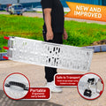 Kartrite Rigg Aluminium ATV Loading Ramp Foldable - Silver