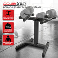 Powertrain 150kg Adjustable Dumbbell Stand Rack