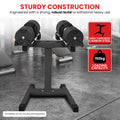 Powertrain 150kg Adjustable Dumbbell Stand Rack