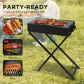 Wallaroo Charcoal BBQ Grill Adjustable Height