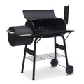 Wallaroo 2-in-1 Barbecue Grill Offset Smoker Outdoor BBQ