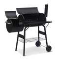 Wallaroo 2-in-1 Barbecue Grill Offset Smoker Outdoor BBQ