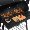 Wallaroo 2-in-1 Barbecue Grill Offset Smoker Outdoor BBQ