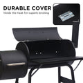 Wallaroo 2-in-1 Barbecue Grill Offset Smoker Outdoor BBQ
