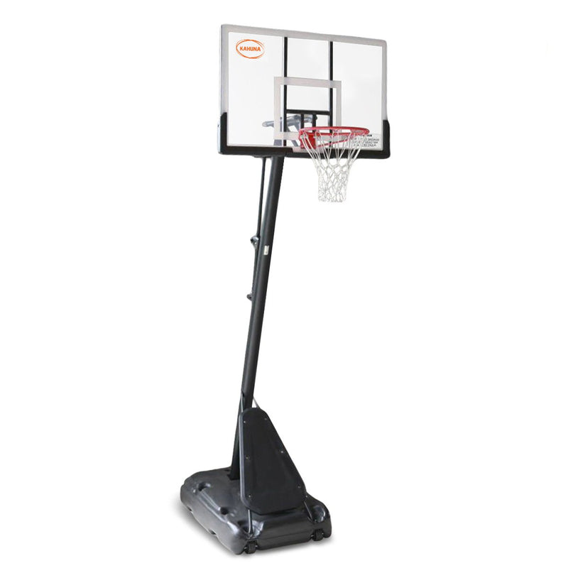 Kahuna Portable Basketball Hoop 2.3-3.05m Adjustable Kids Adults