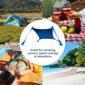 Wallaroo Beach Tent 2m x 2m Blue Sunshade Canopy