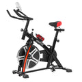 Powertrain Flywheel Exercise Spin Bike Black Home Gym
