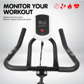 Powertrain Flywheel Exercise Spin Bike Blue Home Gym