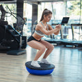 Powertrain Yoga Ball 65cm Blue Home Gym Balance Trainer
