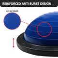 Powertrain Yoga Ball 65cm Blue Home Gym Balance Trainer