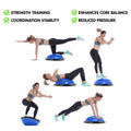 Powertrain Yoga Ball 65cm Blue Home Gym Balance Trainer