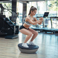 Powertrain Yoga Ball 65cm Grey Exercise Stability Balance Gym