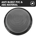 Powertrain Yoga Ball 65cm Grey Exercise Stability Balance Gym