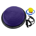 Powertrain Yoga Ball 65cm Purple Home Gym Workout Balance Trainer