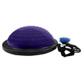 Powertrain Yoga Ball 65cm Purple Home Gym Workout Balance Trainer