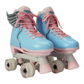 Circle Society Kids Quad Roller Skates Adjustable Cotton Candy