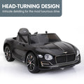 Kahuna Bentley 12V Licensed Electric Kids Ride On Car Black