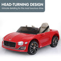 Kahuna Bentley 12V Kids Electric Ride On Car Remote Control Red