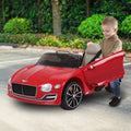 Kahuna Bentley 12V Kids Electric Ride On Car Remote Control Red