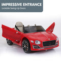 Kahuna Bentley 12V Kids Electric Ride On Car Remote Control Red
