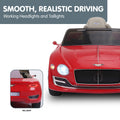 Kahuna Bentley 12V Kids Electric Ride On Car Remote Control Red