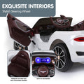 Kahuna Bentley 12V Kids Ride On Car White Electric Remote Control
