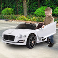 Kahuna Bentley 12V Kids Ride On Car White Electric Remote Control