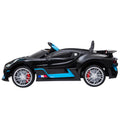 Kahuna Bugatti Divo Kids Electric Ride On Car Black