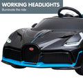 Kahuna Bugatti Divo Kids Electric Ride On Car Black