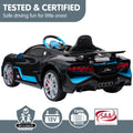 Kahuna Bugatti Divo Kids Electric Ride On Car Black