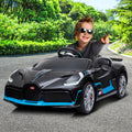 Kahuna Bugatti Divo Kids Electric Ride On Car Black