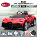 Kahuna Bugatti Divo Kids Electric Ride On Car Red 12V