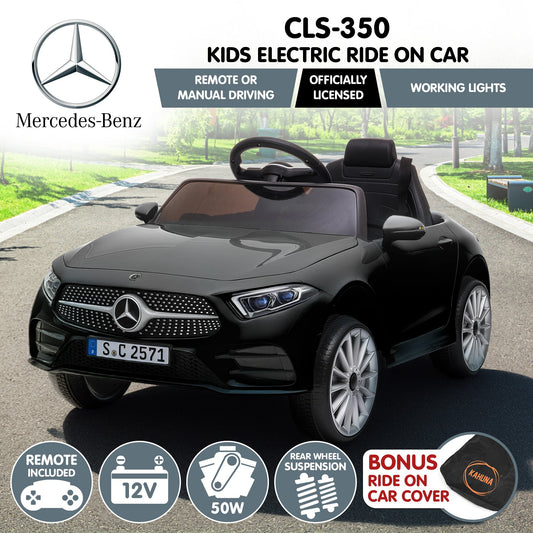 Kahuna Mercedes Benz CLS 350 Kids Electric Ride On Car Black