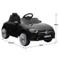 Kahuna Mercedes Benz CLS 350 Kids Electric Ride On Car Black
