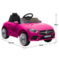 Kahuna Mercedes CLS 350 Kids Electric Ride On Car Pink