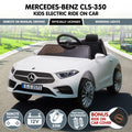 Kahuna Mercedes Benz CLS 350 Kids Electric Ride On Car White