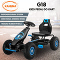 Kahuna G18 Pedal Go Kart Kids Ride On Blue
