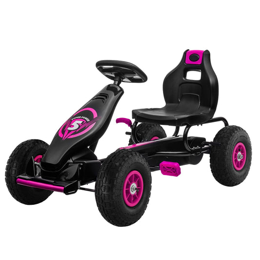 Kahuna G18 Kids Pedal Go Kart Rose Pink