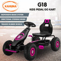 Kahuna G18 Kids Pedal Go Kart Rose Pink