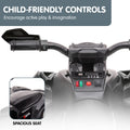 Kahuna GTS99 Kids Electric Ride On Quad Bike ATV 50W Black