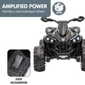 Kahuna GTS99 Kids Electric Ride On Quad Bike ATV 50W Black