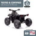 Kahuna GTS99 Kids Electric Ride On Quad Bike ATV 50W Black