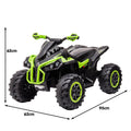 Kahuna GTS99 Kids Electric Quad Bike 50W Green