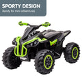 Kahuna GTS99 Kids Electric Quad Bike 50W Green