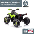 Kahuna GTS99 Kids Electric Quad Bike 50W Green